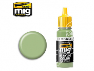 MIG peinture authentique 051 Vert clair KHV-553M 17ml