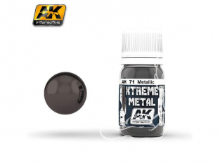 AK interactive XTREME METAL AK471 Base Noire 30ML