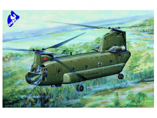 TRUMPETER maquette avion 01621 CH-47A "CHINOOK" 1/72