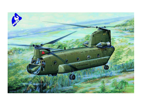 TRUMPETER maquette avion 01621 CH-47A "CHINOOK" 1/72