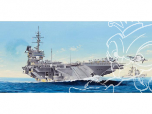 TRUMPETER maquette bateau 05620 USS CONSTELLATION CVA-64PORTE-AVIONS US NAVY 2000 1/350