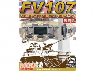 Afv club vehicule militaire 35294 SET CHENILLES MAILLON PAR MAILLON Pour Famille Des FV107 Scimitar CVR(T) 1/35