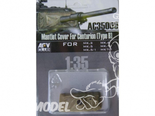 Afv club vehicule militaire AC35009 MANTELET POUR CENTURION TYPE B 1/35