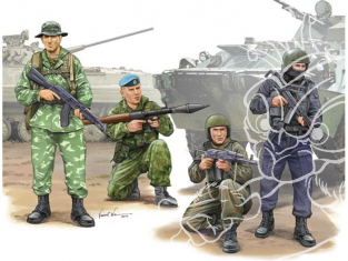 Trumpeter kit personnages 00437 FORCES SPECIALES RUSSES 2015 1/35