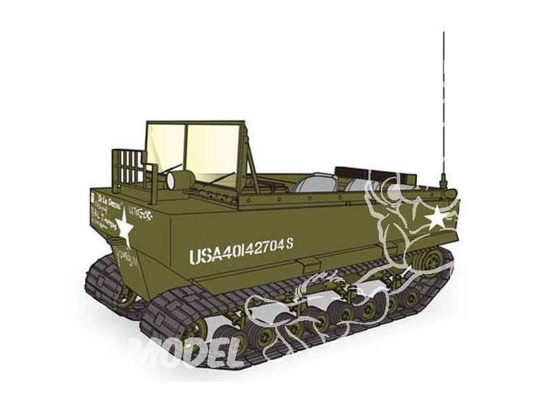 CMK kit militaire 8049 US M29 "WEASEL" 1/48