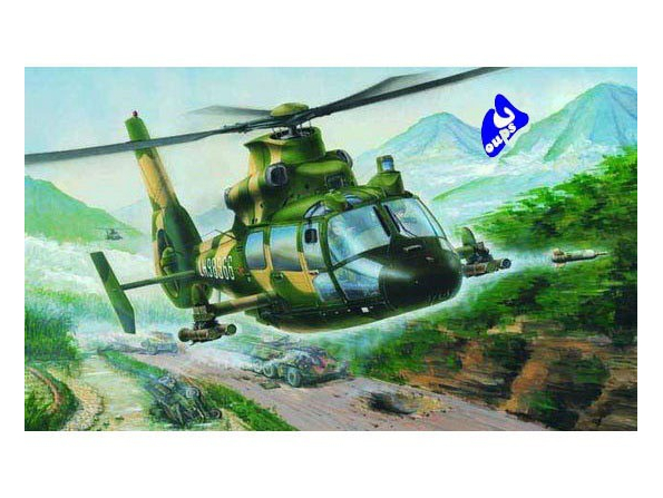 Trumpeter maquette avion 02802 HELICOPTERE CHINOIS Z-9G 1/48