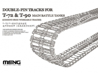 Meng accessoires maquette SPS-030 CHENILLES MAILLON Par MAILLON Avec Accroche Double (Pour T-72 & T-90 MBT) 1/35