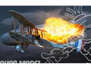 Arfix maquette avion 02101 Royal Aircraft Factory BE2c Night Fighter nouveau moule 1/72