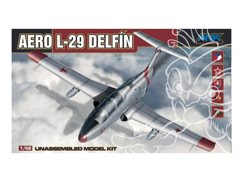 AMK maquette avion 88002 Aero L-29 Delfin 1/48