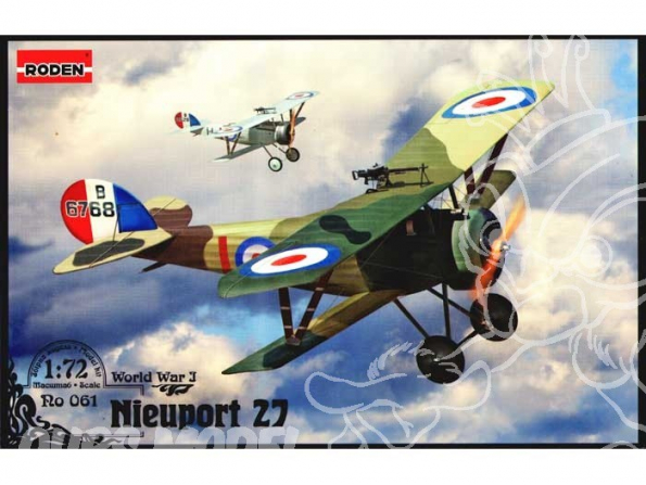 RODEN maquettes avion 061 NIEUPORT 27 1/72