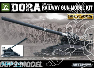 Soar Art Workshop Maquette miliaire 35001 Dora Canon sur Rail Edition Limitée 1/35