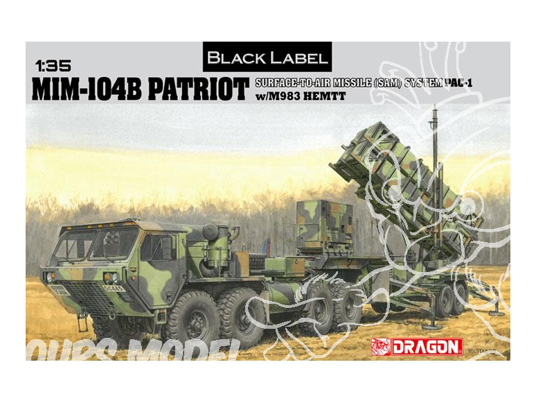 Dragon maquette militaire 3558 MIM-104B Patriot 1/35