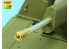 Aber 35L202 Canon métal 76,2mm ZiS-3 pour SU-76M Sovietique WWII Tamiya 1/35