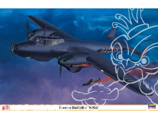 Hasegawa maquette avion 07433 Dornier Do215B-5 NJG2 1/48