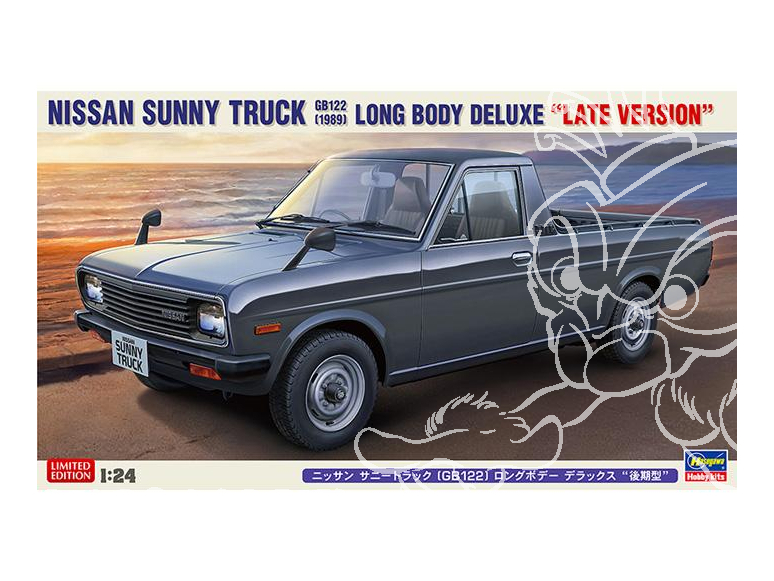 Hasegawa maquette voiture 20275 Nissan Sunny truck 1/24