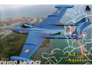 Iom maquette avion F295b S.E.203 Aquillon couleur Française 1/72