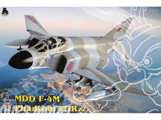 Iom maquette avion F262 McDonnell Douglas F-4M Phantom FGR.2 1/72