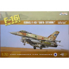 Kinetic maquette avion K72001 F-16I Israelien Sufa (Storm) 1/72