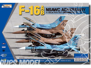 Kinetic maquette avion K48004 F-16A/B Anniversaire Naval Strike Air Warfare Center (NSAWC) 1/48