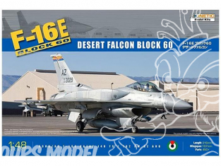 Kinetic maquette avion K48029 F-16E Block 60 Desert Falcon 1/48
