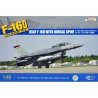Kinetic maquette avion K48007 F-16D Block 52 Singapore AF Advanced Viper A (avec epine dorsale) 1/48