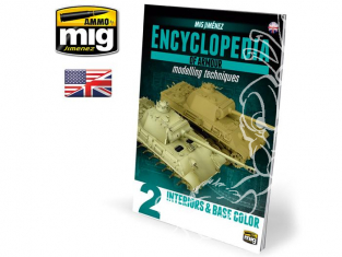 MIG magazine 6151 Encyclopedie des techniques de modelisme des blindes Vol. 2 – Interieurs et couleurs de base en Anglais