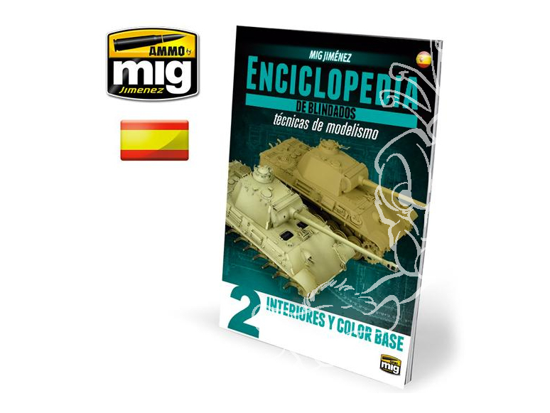 MIG magazine 6161 Encyclopedie des techniques de modelisme des blindes Vol. 2 – Interieurs et couleurs de base en Castellan