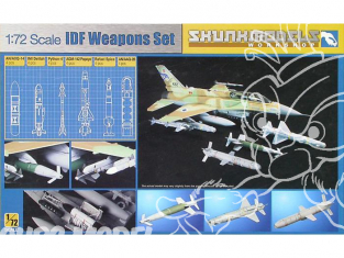SKUNKMODEL kit amelioration militaire 72001 IDF Weapons Set 1/72
