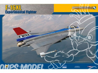 SKUNKMODEL maquette avion 48026 General Dynamics F-16XL Experimental 1/48