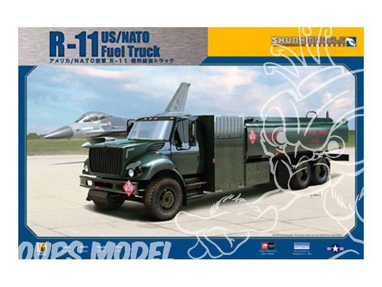 SKUNKMODEL vehicule avion 62001 R-11 US/NATO camion citerne 1/48