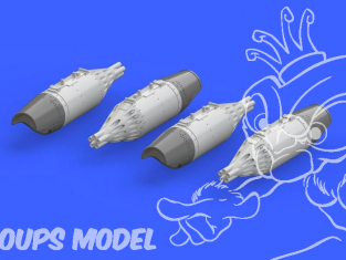 Eduard kit d'amelioration brassin 672140 UB-32A-21 Rocket Pods Mi-24 1/72