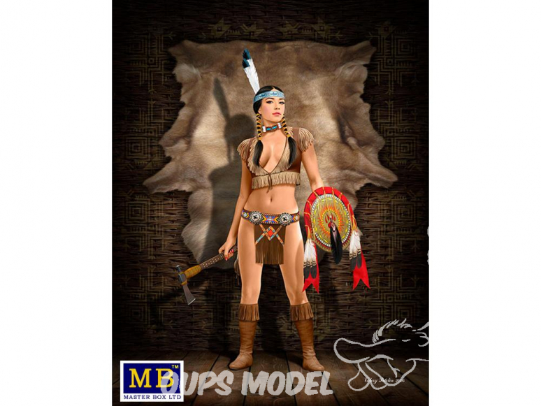 Master Box personnages 24019 SERIE PIN-UP THUNDER SPIRIT 1/24
