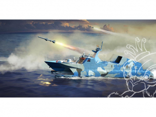 TRUMPETER maquette bateau 00108 VEDETTE LANCE-MISSILES TYPE 22 MARINE POPULAIRE CHINOISE 2008 1/144