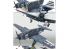 Academy maquette avion 12545 U.S. Navy SB2C-4 Operation Iceberg 1/72