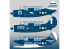 Academy maquette avion 12545 U.S. Navy SB2C-4 Operation Iceberg 1/72