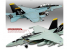 Academy maquette avion 12535 USN F/A-18F VFA-103 Jolly Rogers 1/72