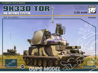 Panda Hobby maquette militaire PH 35008 9K330 "TOR" SYSTEM DE DEFENSE ANTI AERIEN RUSSE 2005 1/35