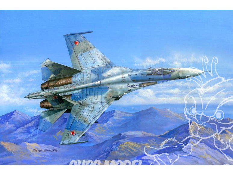 Hobby Boss maquette avion 81711 Soukhoï Su-27 Flanker B 1/48