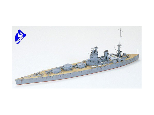 TAMIYA maquette bateau 77502 British Rodney Battleship 1/700