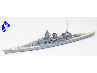 TAMIYA maquette bateau 77518 German Scharnhorst Battleship 1/700