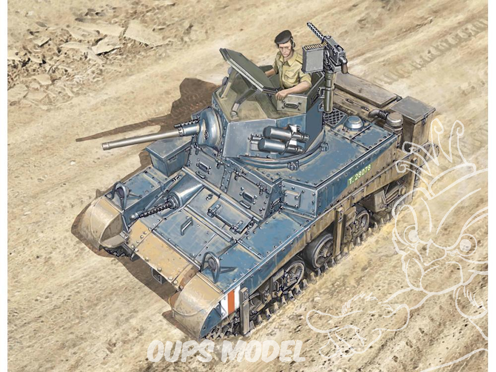 Maquette Char Japonais M3 Stuart Avec équipage – MiniArt 1:35 – Neuf
