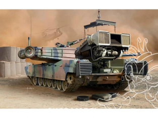 Rye Field Model maquette militaire 5007 M1A1/A2 Abrams avec Full interieur 1/35