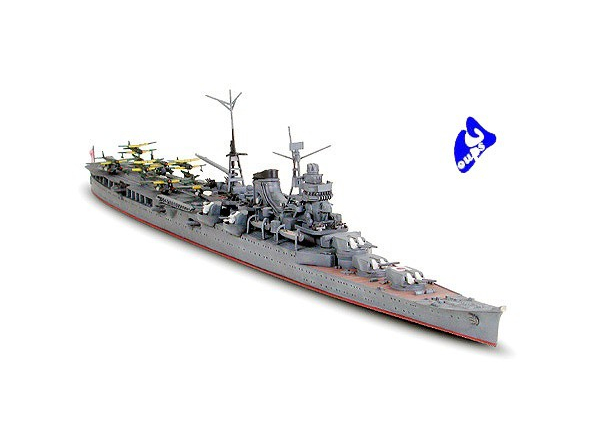 TAMIYA maquette bateau 31341 Mogami Aircraft Cruiser 1/700