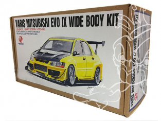 HOBBY DESIGN Kit amelioration 03-0383 Varis Mitsubishi EVO IX Wide Body Kit pour Fujimi 1/24
