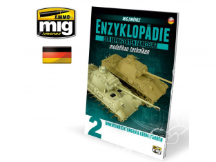 MIG magazine 6181 Encyclopedie des techniques de modelisme des blindes Vol. 2 – Interieurs et couleurs de base en Allemand