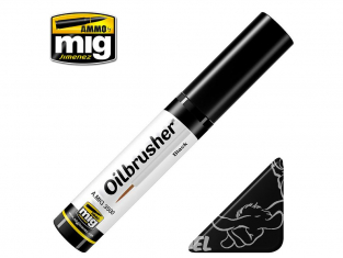 MIG Oilbrusher 3500 Noir Peinture a l'huile avec applicateur 