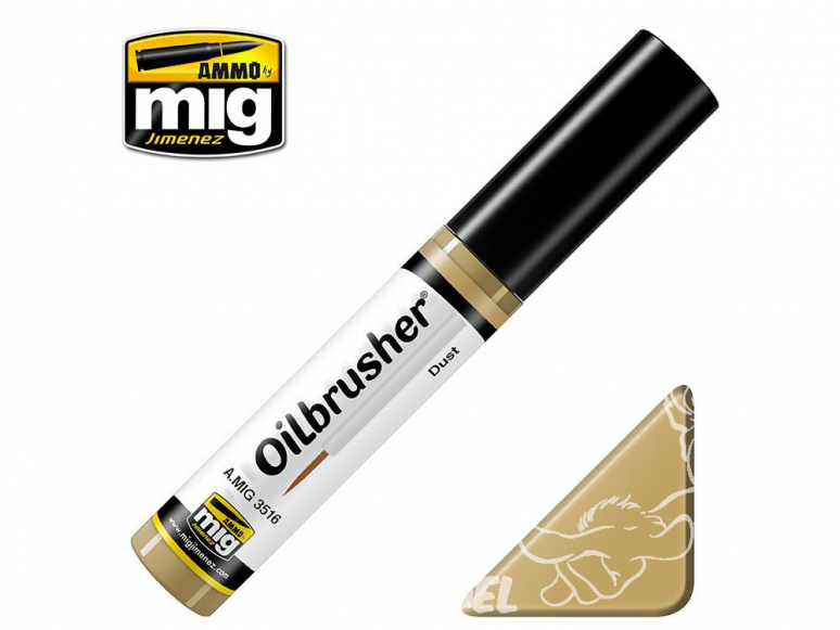 MIG Oilbrusher 3516 Poussiere Peinture a l'huile avec applicateur 