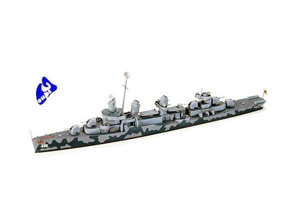 TAMIYA maquette bateau 31902 USN DD445 Fletcher 1/700