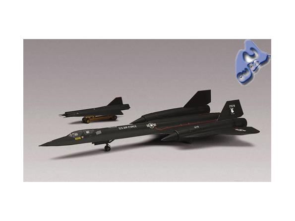 Revell US maquette avion 85-5810 SR-71 Blackbird 1/72