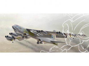 Italeri maquette avion 1378 B-52G Stratofortress 1/72